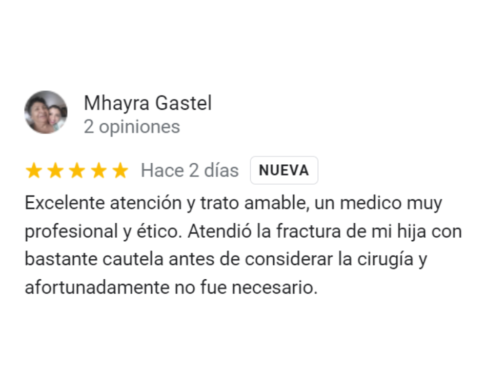 testimonios tramuatologia y ortopedia en queretaro